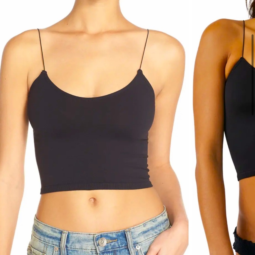 Intimately by Free People Crop Camisole Brown